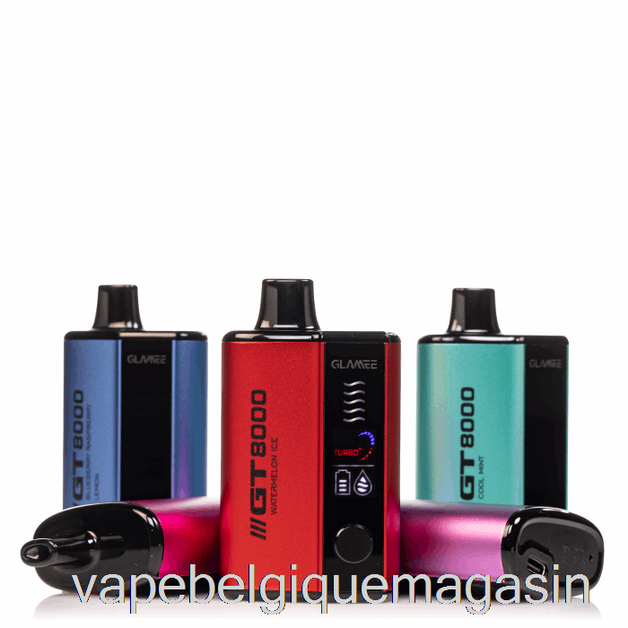 Vape Belgique Glamee Gt8000 Jetable Pêche Mangue
